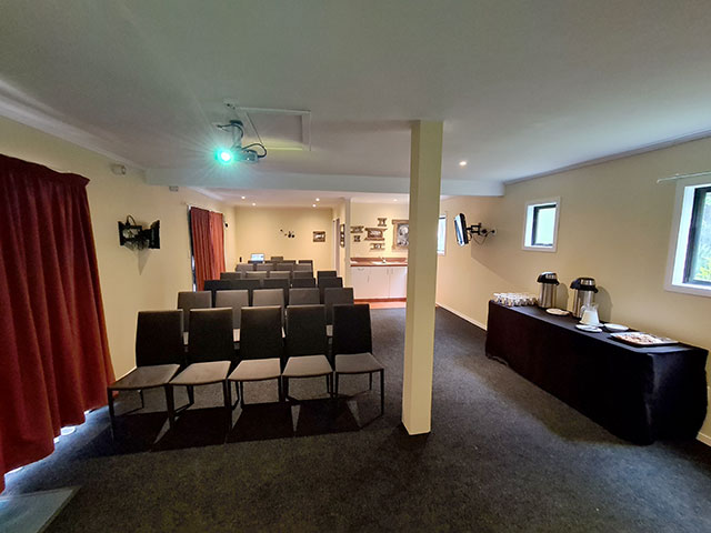 theatre style conference layout